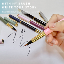 Custom Morandi Pen Type Writing Brush with Logo