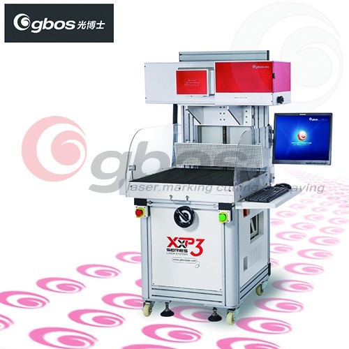 3D Laser Punching Machine for Leather Shoes luggage GBOS LASER XXP3-180