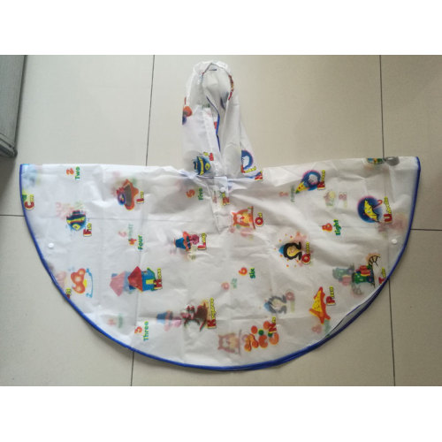 Impermeabile in materiale EVA Tipo Poncho da pioggia per bambini