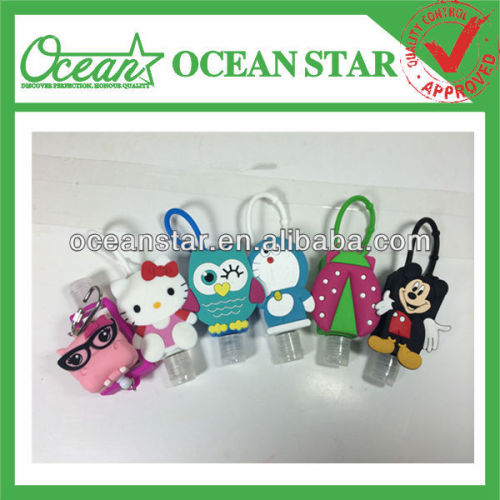 2013 hot bbw animal hand sanitizer gel holder