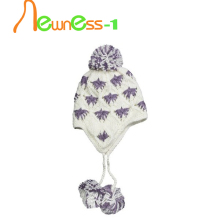 100% Acylic Earflap Beanie