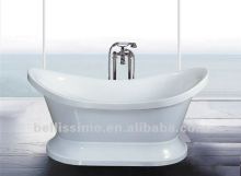 Fo Shan Acrylic whirlpool & Bathtub, man made stone bathtubsBS-6510,with CE certification