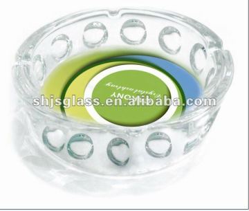 beautiful ashtray with imagine decale