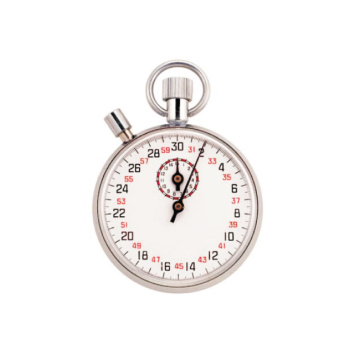 Mechanical Stopwatch with Pause Function - Model 10200.01: Precision Timing Instrument