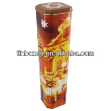 wholesale champagne square tin box
square coffee tin box packaging