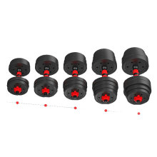 Fitness Detachable Arm Muscle Trainer Adjustable Gym Weights Dumbbell Set