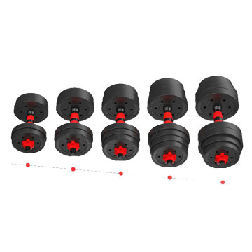 Fitness Detachable Arm Muscle Trainer Adjustable Gym Weights Dumbbell Set