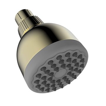 Chrome surface abs pressure balance rain shower head