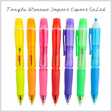 Promotional durable using pencil ball pen highlighter pen