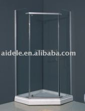 portable glass shower screen