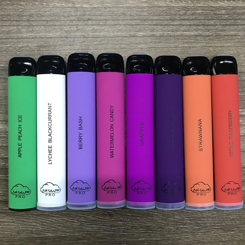 Wholesale Vape LED Air Glow PRO Disposable Electronic Cigarette Vape with 1600 Puffs