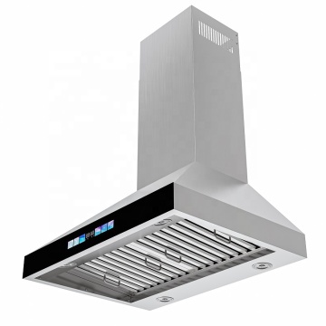 Ducted Wall Mount Range Hood Outdoor Approved Stainless Steel Hood with Smart Control