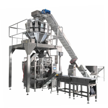 Compact VFFS Nitrogen Automatic Food Lettuce Leaf Packaging Machine