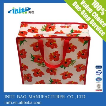 Promotional washable custom poly bags for garment as shopping bag