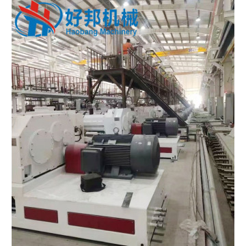 Professional SPC floor plant production machine project