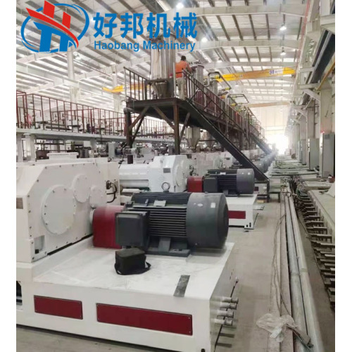 Professional SPC floor plant production machine project