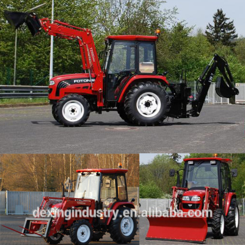 China Wheel Tractor Backhoe Loader with Competitive Price