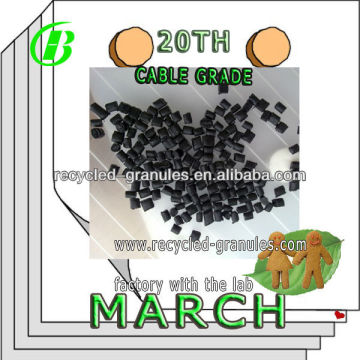 wire line recycled HDPE coating sheath granule