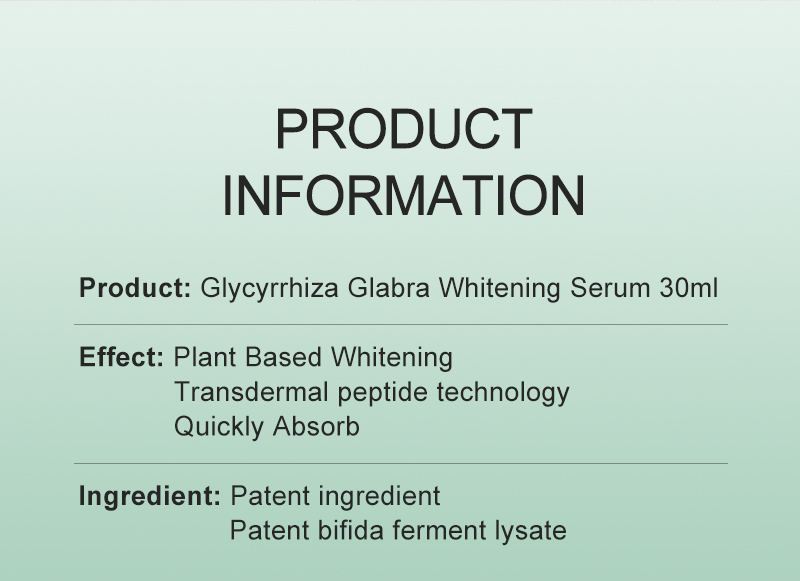 Glycyrrhiza Glabra Whitening Serum 02