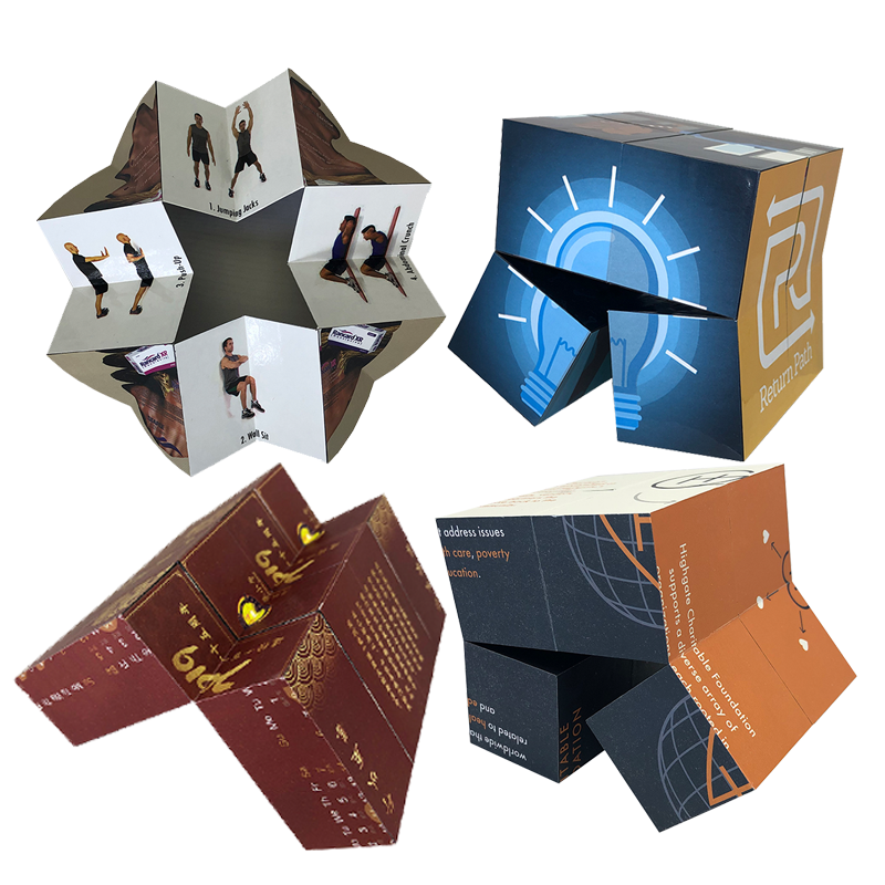 Wholesale Custom Kids Educational Toys Magnet Block Folding Magic Cube Puzzle