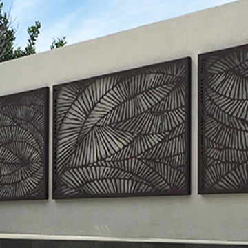 Decorative Garden Screen Panels