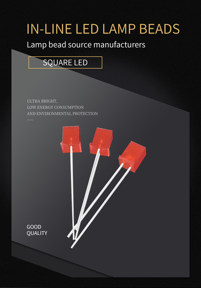 Square Led Two Color Indicator 01