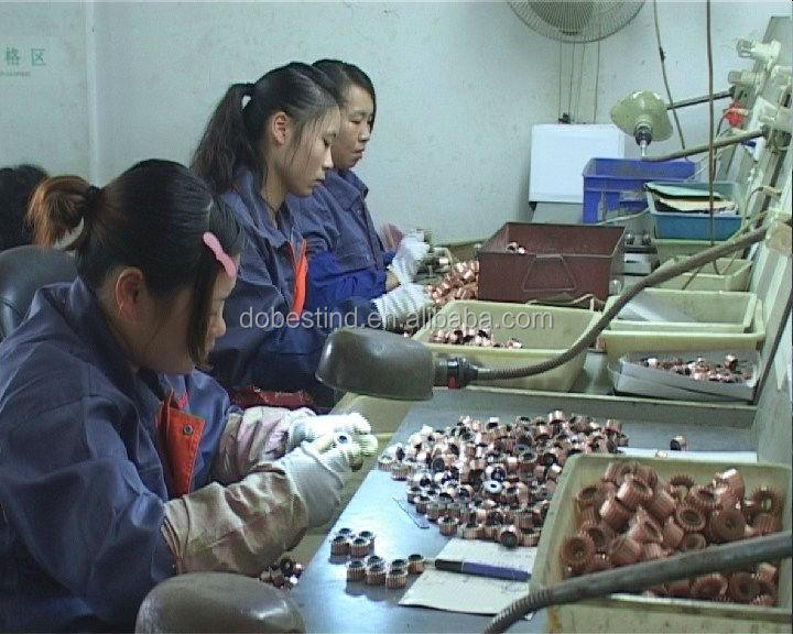 10 segments hook type starter commutators