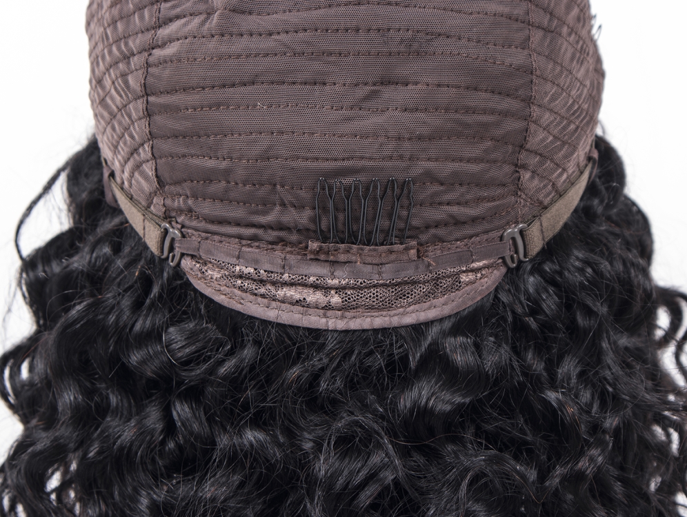 180 Density 4*4 Lace Human Hair Wigs for Black Women Wholesale Brazilian Virgin Hair 4*4 Lace Front Wig with Baby Hair
