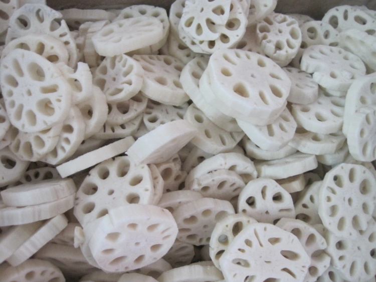 Frozen Lotus Root Slice Ifq Vegetables