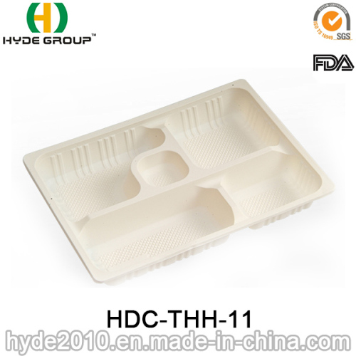 Catering Biodegradable Corn Starch Lunch Box for Restaurant