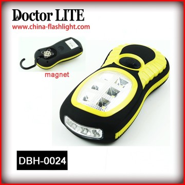 Top Sale Hook Light LED Working Light Magnetic Hook Light,6SMD+3LED hook Light, Waterproof LED Lamp