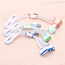 Hot sale 4 in1 Multi USB Charging Cable for iPhone Samsung HTC LG Phone Power bank