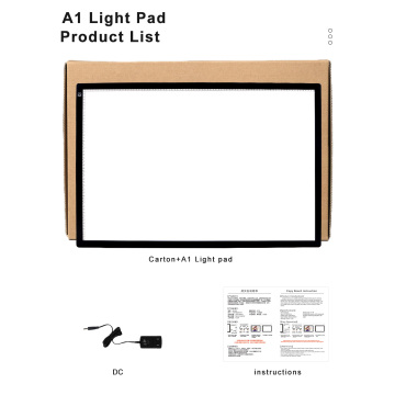 JSKPAD Portable LED Tracing Light Board A1 Size