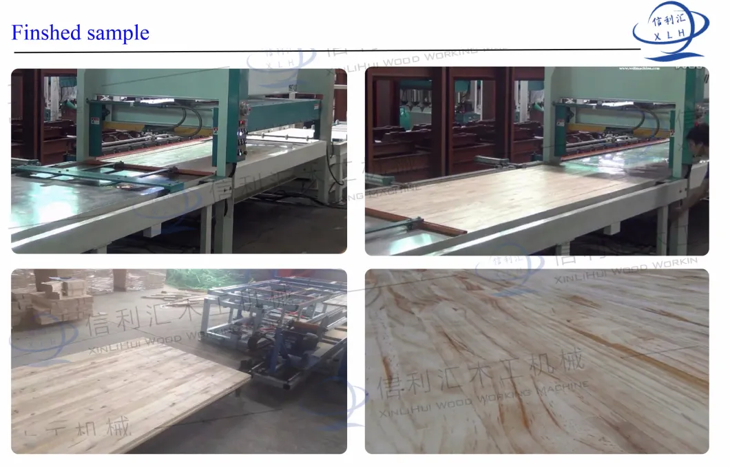 Thermal Oil Wood Puzzle Machine Automatic Hot Press Wood Composer with One Layer/ Wood Press Clamping Machine Laminació N Caliente