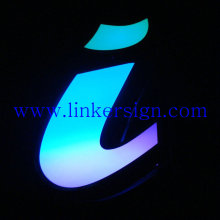 3d letter sign led sign board lighted letters channel letter sign board