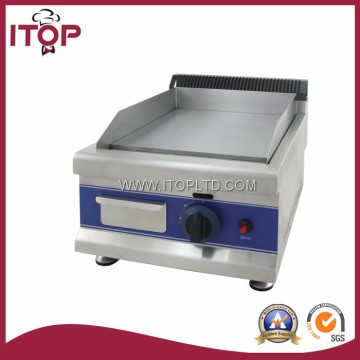 gas griddle with CE commercial induction griddle