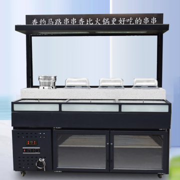 Commercial Self-Service Fruit and Ingredient Counter