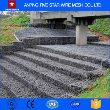 Galvanized Gabion Gravity Retaining Walls From Anping