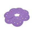 Self Adhesive Abrasive Paper P240 Purple Ceramic Sandpaper