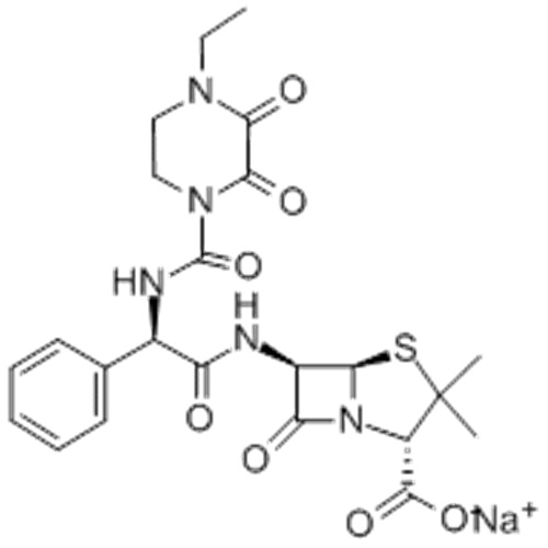 Piperacillin sel de sodium CAS 59703-84-3