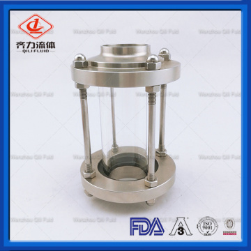 Sanitary Stainless Steel Tri-Clamp Sight Glass with Ferrule