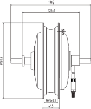 Electric Scooter Motor