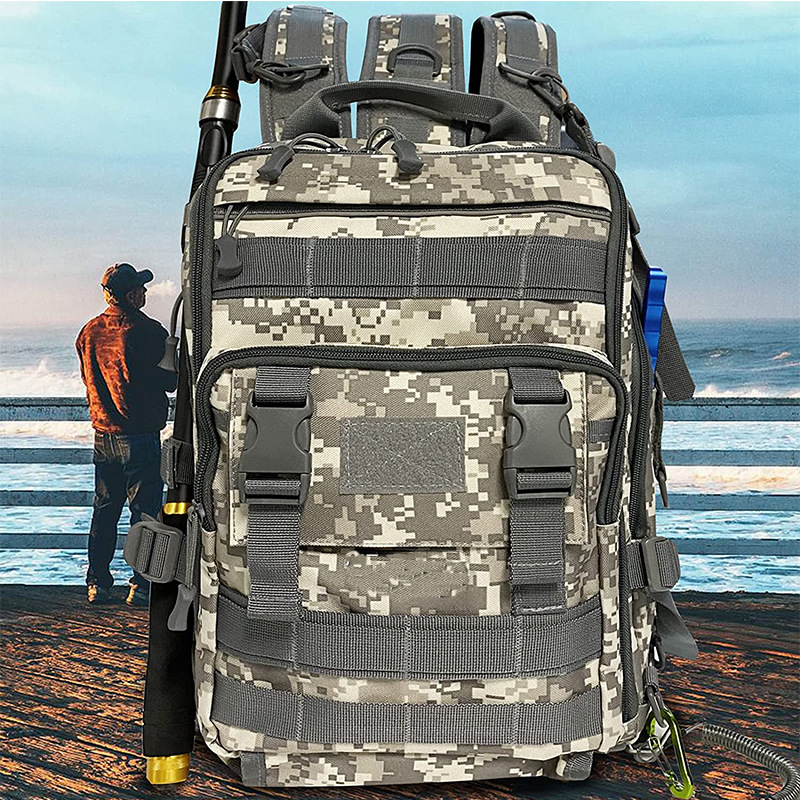 Tackle Box Backpack for Fishing Camping