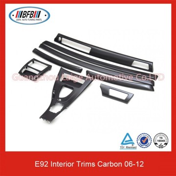 3 Series E92 Carbon Interior Trims Car interior decoration 2006-2012