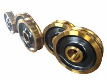 Customized Crane Trolley Crane Wheel On Rails