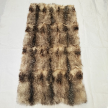 China fur factory wholesale top quality possum fur plate for sale