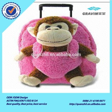 Lovely monkey type trolley suitcase for kids&children