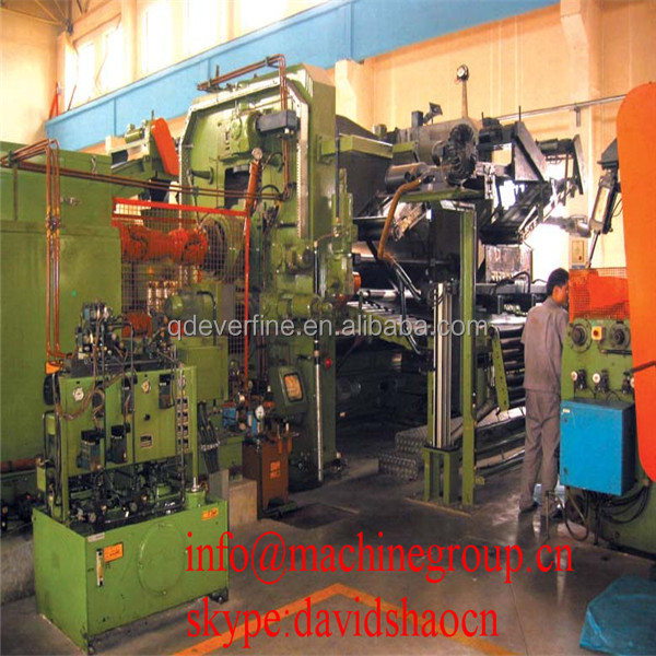 wide width rubber sheet extrusion and calendering line/wide width rubber sheet extruder machine