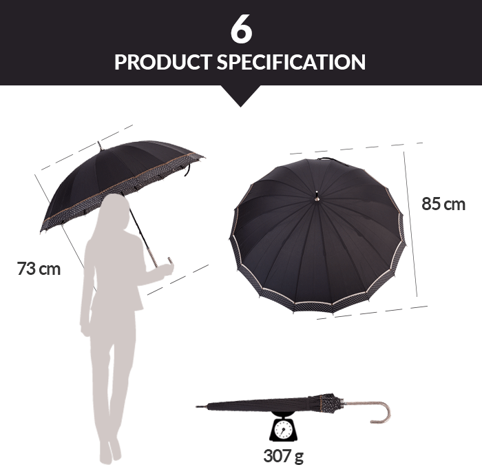 parapluie imperméable coupe-vent windproof waterproof umbrella