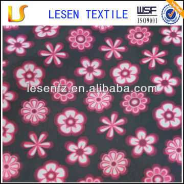 170t polyester print taffeta fabric /flower design print fabric